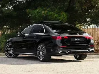 New Mercedes E220 AMG Line Premium Plus 197 HP (144 kW) 2025 Black Sedan