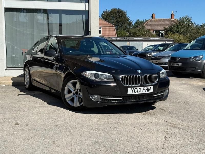 Black Used 2012 BMW 520 Efficient Dynamics Sedan | £4,495 (Good price) - Image 1/4