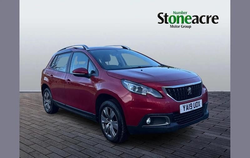 Red Used 2019 Peugeot 2008 Active SUV | £6,295 (Super price) - Image 1/4