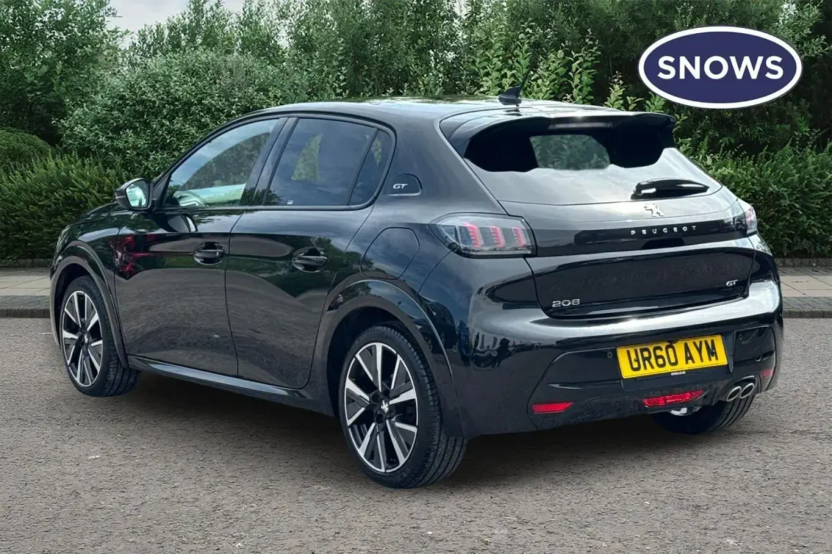 Usado Peugeot 208 GT 129 HP (94 kW) 2022 Preto Citadino