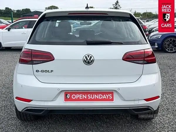 Used VW e-Golf 99 kW (135 HP) 2019 White Hatchback