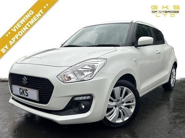 White Used 2018 Suzuki Swift SZ-T Hatchback | £7,995 (Fair price) - Image 1/1