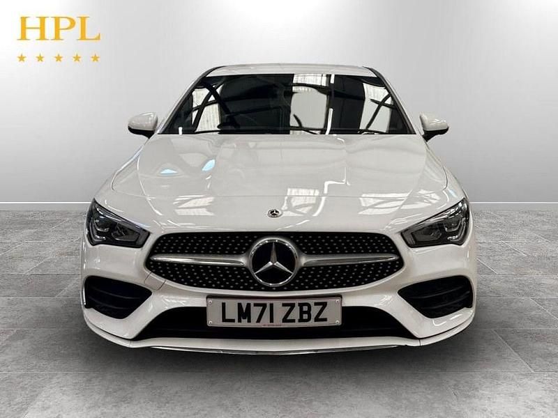 Used Mercedes CLA250e Shooting Brake AMG line 2021 White Estate