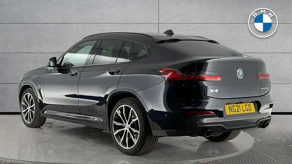 Used BMW X4 M Sport 282 HP (207 kW) 2021 Black SUV