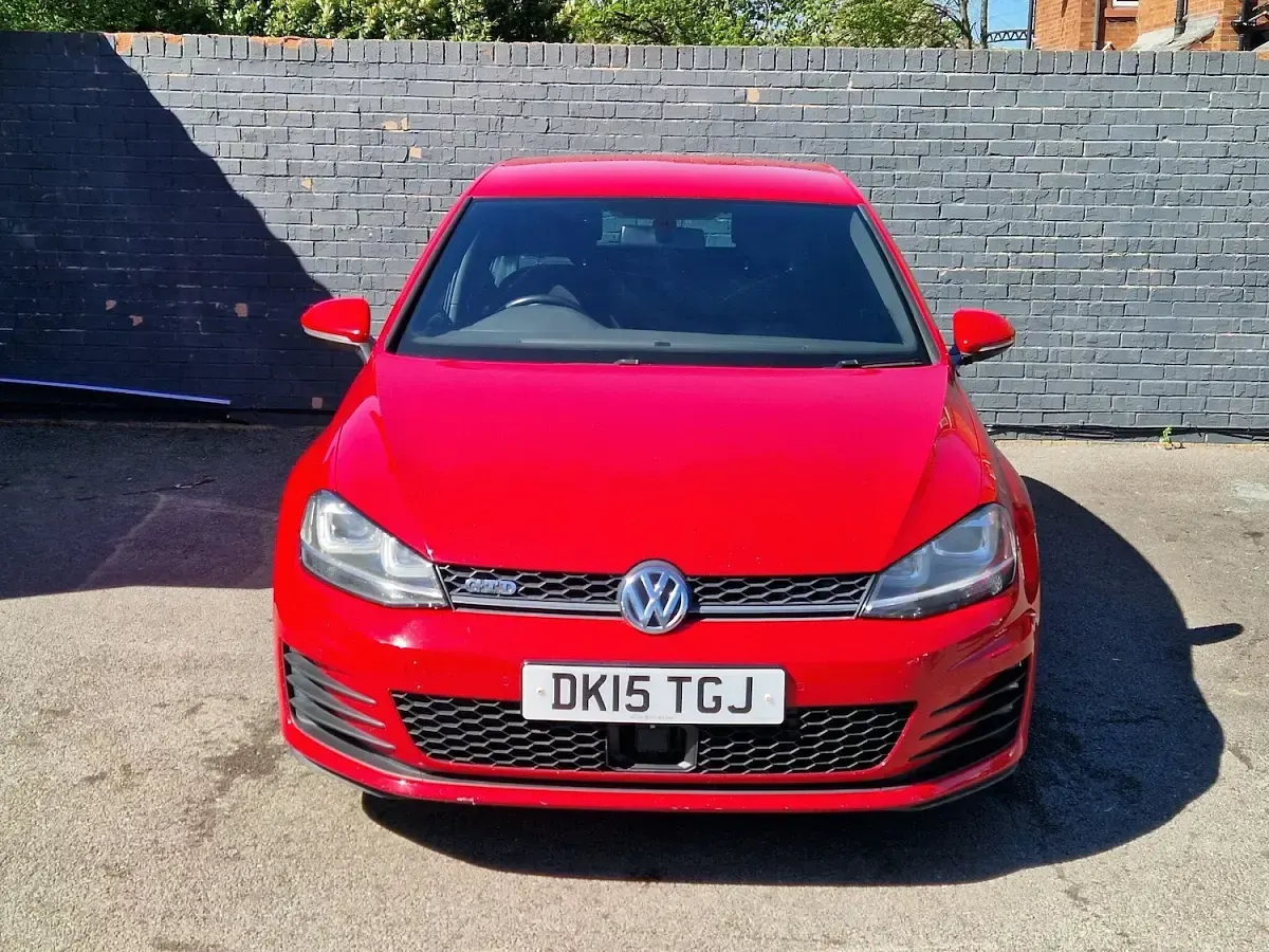 Used VW Golf VII GTD 2015 Red Hatchback