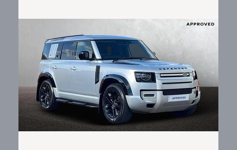 Silver Used 2022 Land Rover Defender SUV | £58,150 (Expensive) - Image 1/4