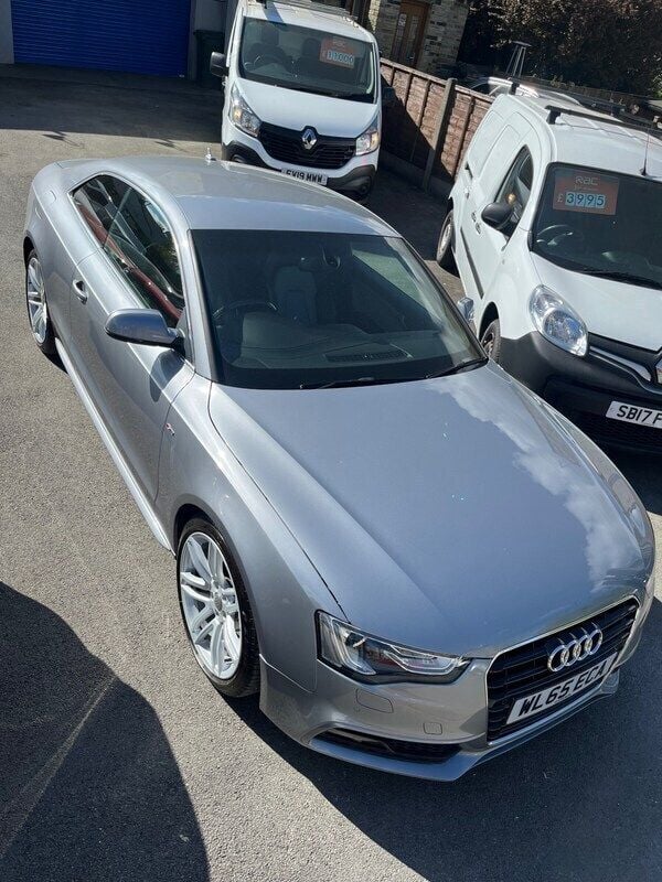 Grey Used 2016 Audi A5 S-Line Coupe | £11,995 (Good price) - Image 1/4