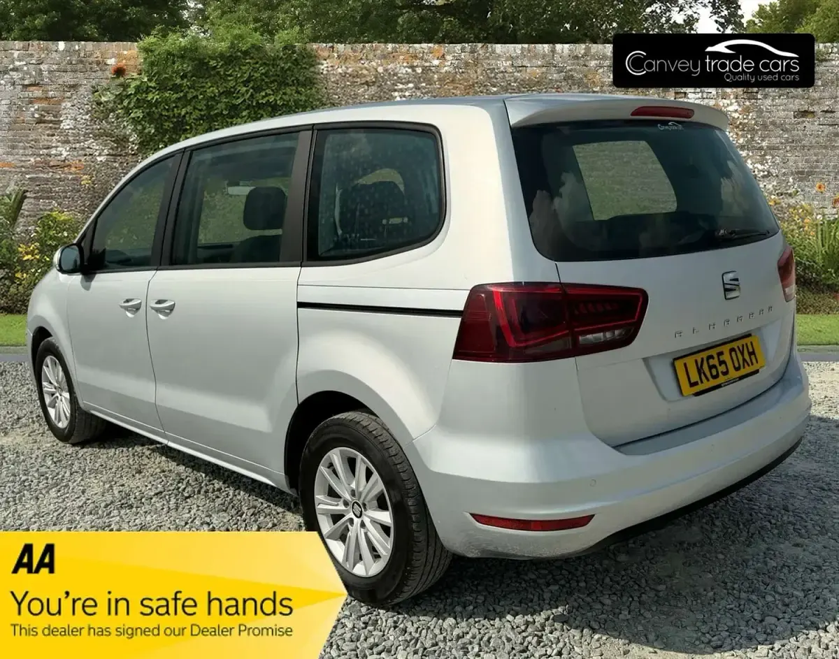 Used Seat Alhambra Ecomotive 150 HP (110 kW) 2015 Silver MPV