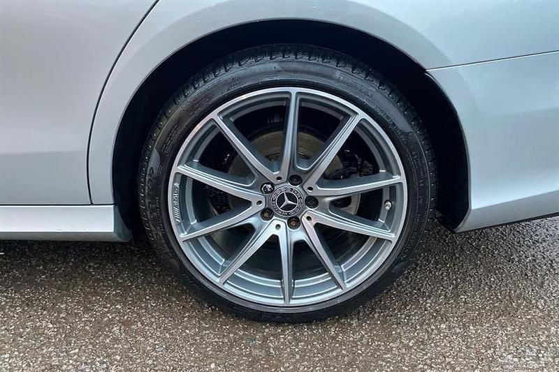 Used Mercedes E200 AMG line 184 HP (135 kW) 2021 Silver Sedan