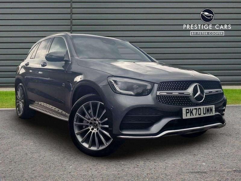 Grey Used 2020 Mercedes GLC300e AMG Line Premium SUV | £25,595 (Fair price) - Image 1/4
