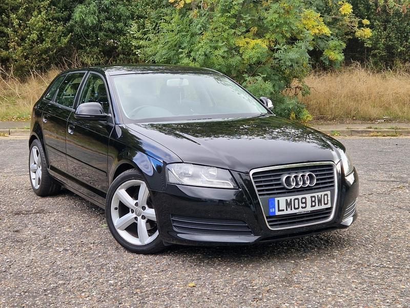 Black Used 2009 Audi A3 Premium Hatchback | £3,250 (Fair price) - Image 1/4