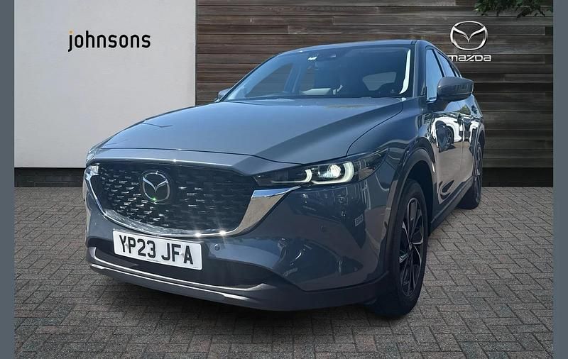 Gebraucht Mazda CX-5 Exclusive-Line 165 PS (121 kW) 2023 Grau SUV