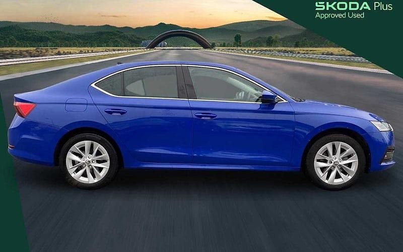 Used Skoda Octavia SE L 150 HP (110 kW) 2024 Blue Hatchback