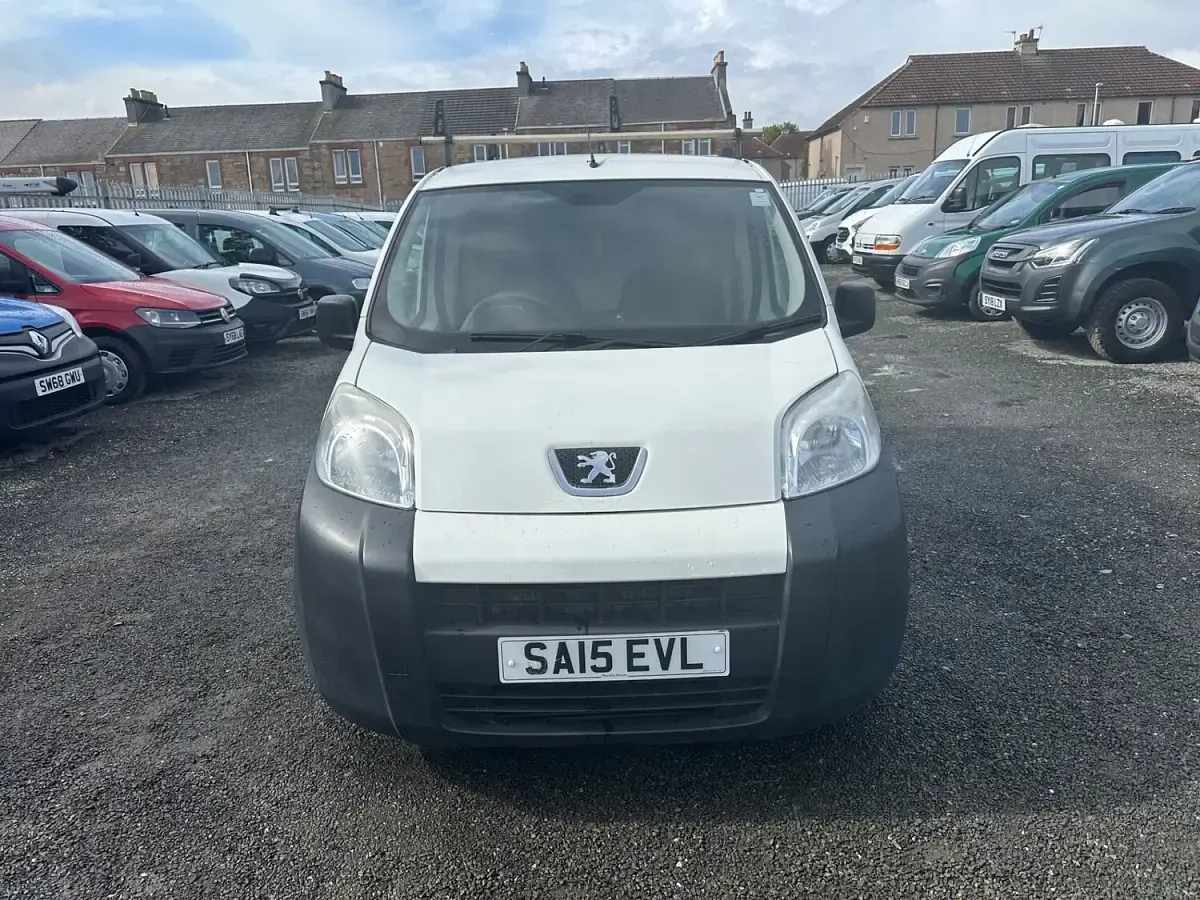 Used Peugeot Bipper S 75 HP (55 kW) 2015 White MPV