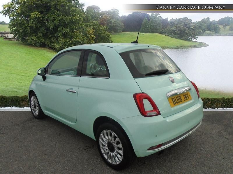 Used Fiat 500 Lounge 105 HP (77 kW) 2018 Green Hatchback