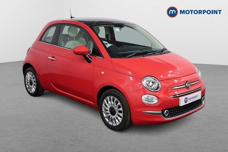 Orange Used 2019 Fiat 500 Lounge Hatchback | £7,499 (Fair price) - Image 1/4