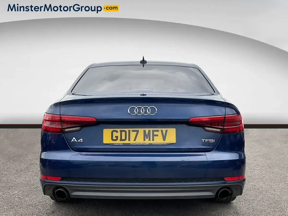 Used Audi A4 S-Line 190 HP (139 kW) 2017 Blue Sedan