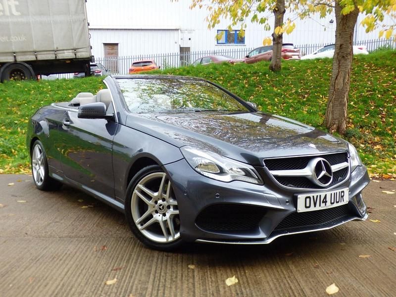 Grey Used 2014 Mercedes E220 AMG Cabriolet | £7,800 (Fair price) - Image 1/3