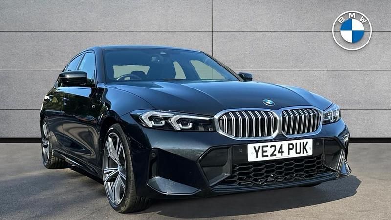 Black Used 2024 BMW 320 M Sport | £29,842 (Fair price) - Image 1/4