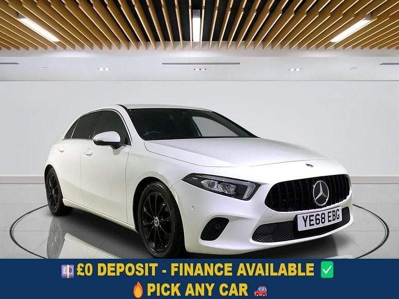 White Used 2018 Mercedes A180 Executive Hatchback | £13,349 (Fair price) - Image 1/4