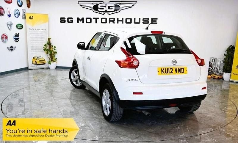 Used Nissan Juke Visia 117 HP (86 kW) 2012 White SUV