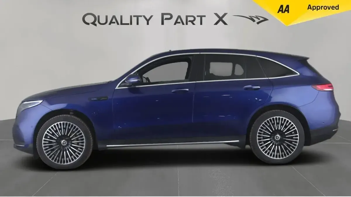 Used Mercedes EQC400 AMG line 300 kW (408 HP) 2021 Blue SUV