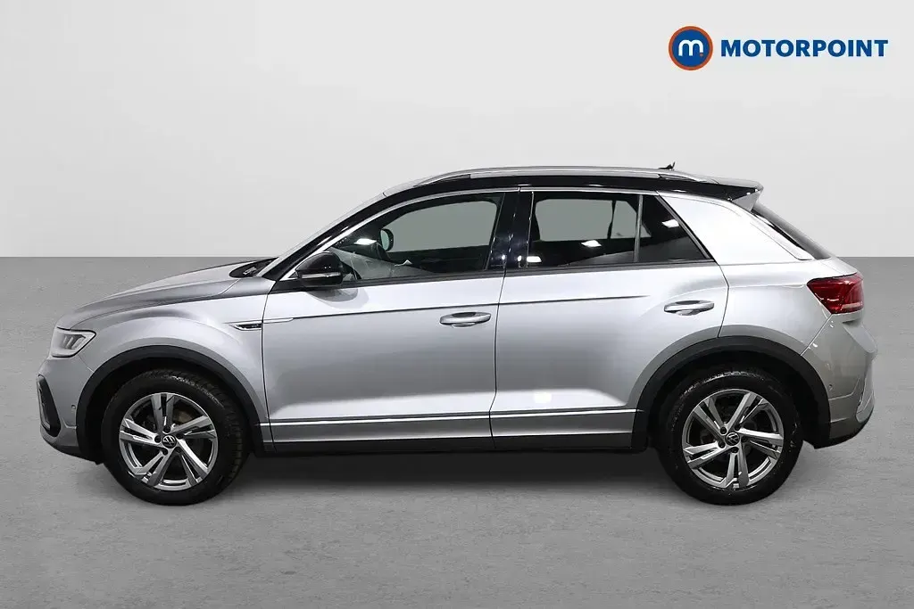 Używany VW T-Roc R-line 2022 Srebrny SUV