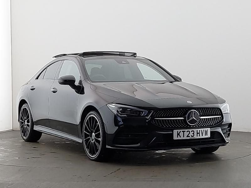 Black Used 2023 Mercedes E250 AMG Line Premium Plus Coupe | £25,998 (Fair price) - Image 1/4