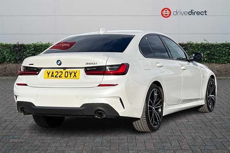 Used BMW 320 M Sport 184 HP (135 kW) 2022 White Sedan