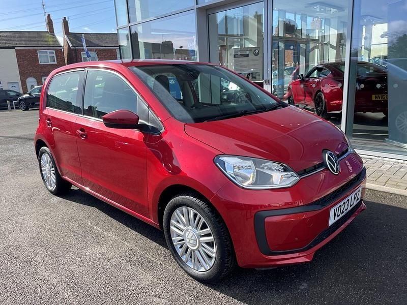 Used VW up! 65 HP (47 kW) 2023 Red Hatchback