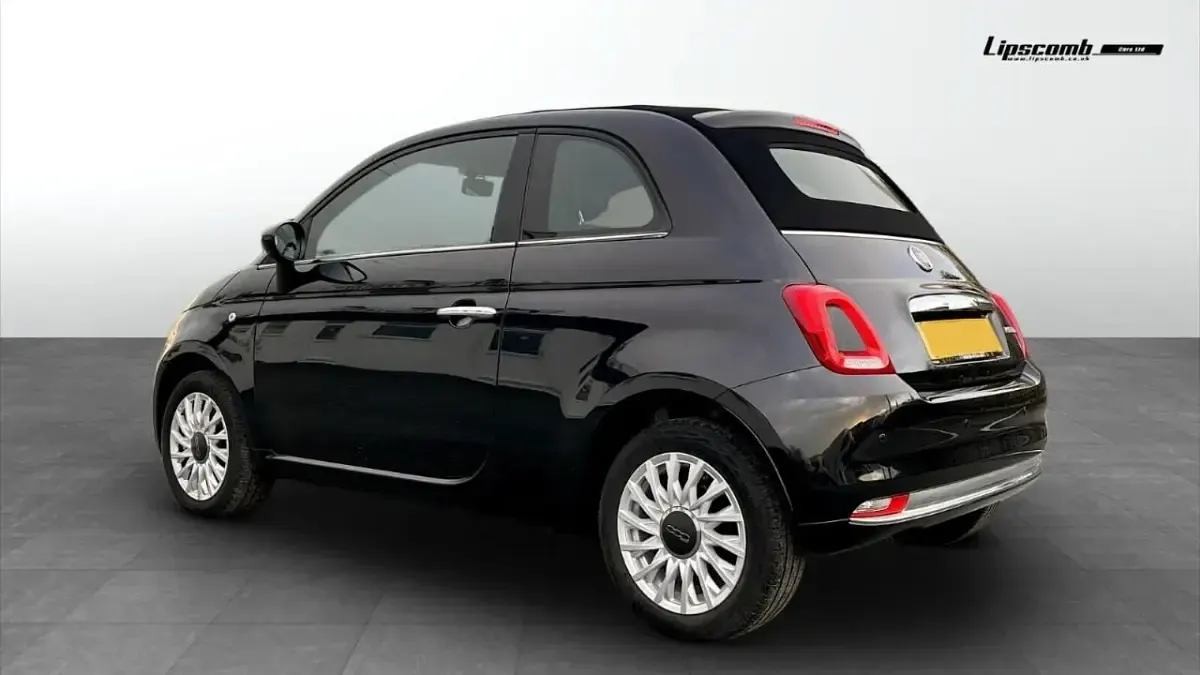 Used Fiat 500C S 70 HP (51 kW) 2025 Black Cabriolet