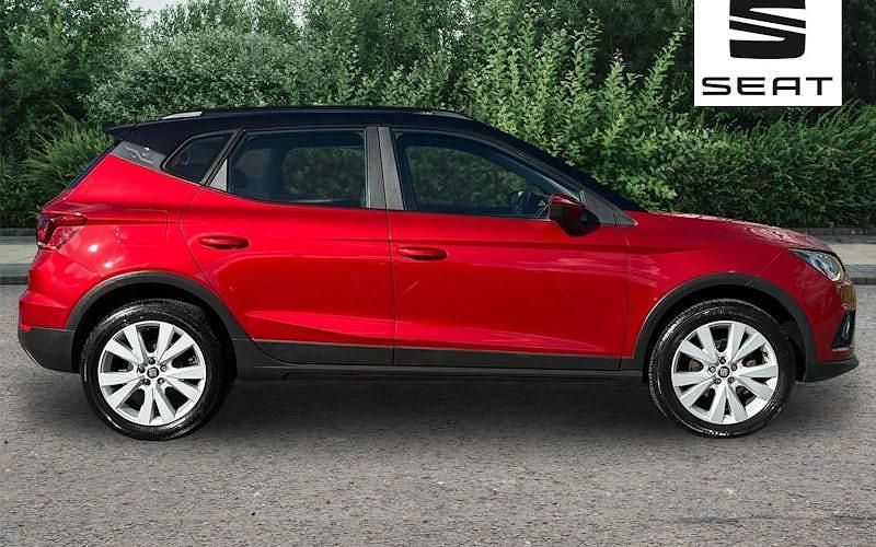 Used Seat Arona SE Technology 95 HP (69 kW) 2018 Desire red SUV