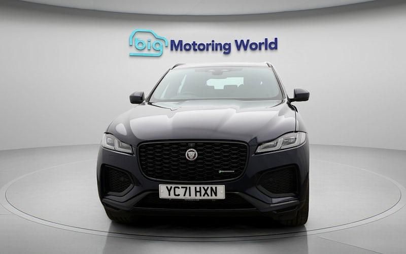 Used Jaguar F-Pace R-Dynamic 404 HP (297 kW) 2021 Blue SUV