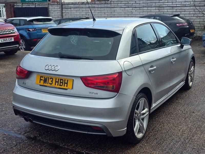 Used Audi A1 S-Line 2013 Silver Hatchback