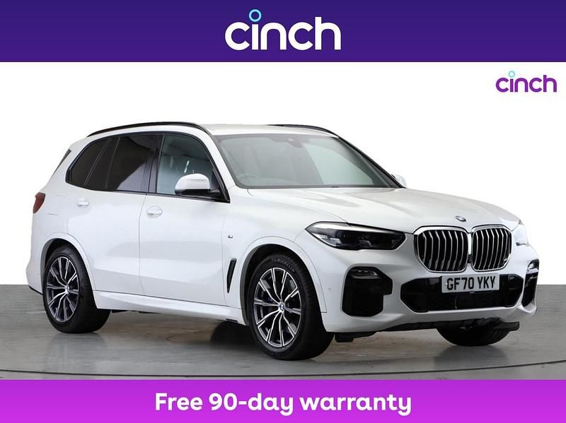 White Used 2020 BMW X5 M Sport SUV | £39,999 (Good price) - Image 1/3