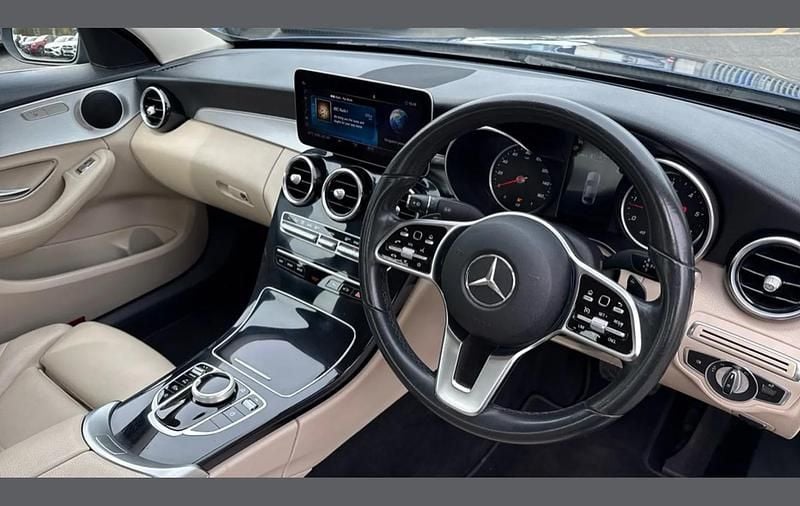 Used Mercedes C220 194 HP (142 kW) 2020 Blue Sedan