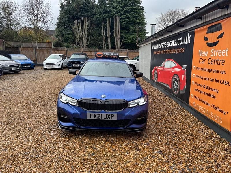 Used BMW 330e M Sport 2021 Blue Sedan