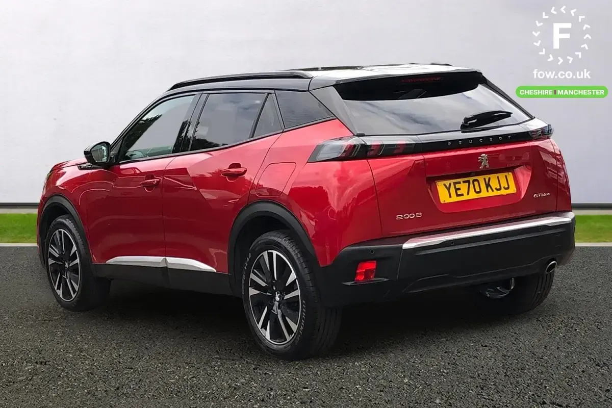 Used Peugeot 2008 GT-line 101 HP (74 kW) 2020 Red SUV