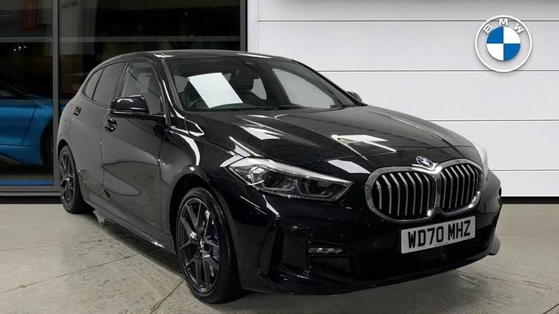 Used BMW 118 M Sport 138 HP (101 kW) 2021 Black Hatchback