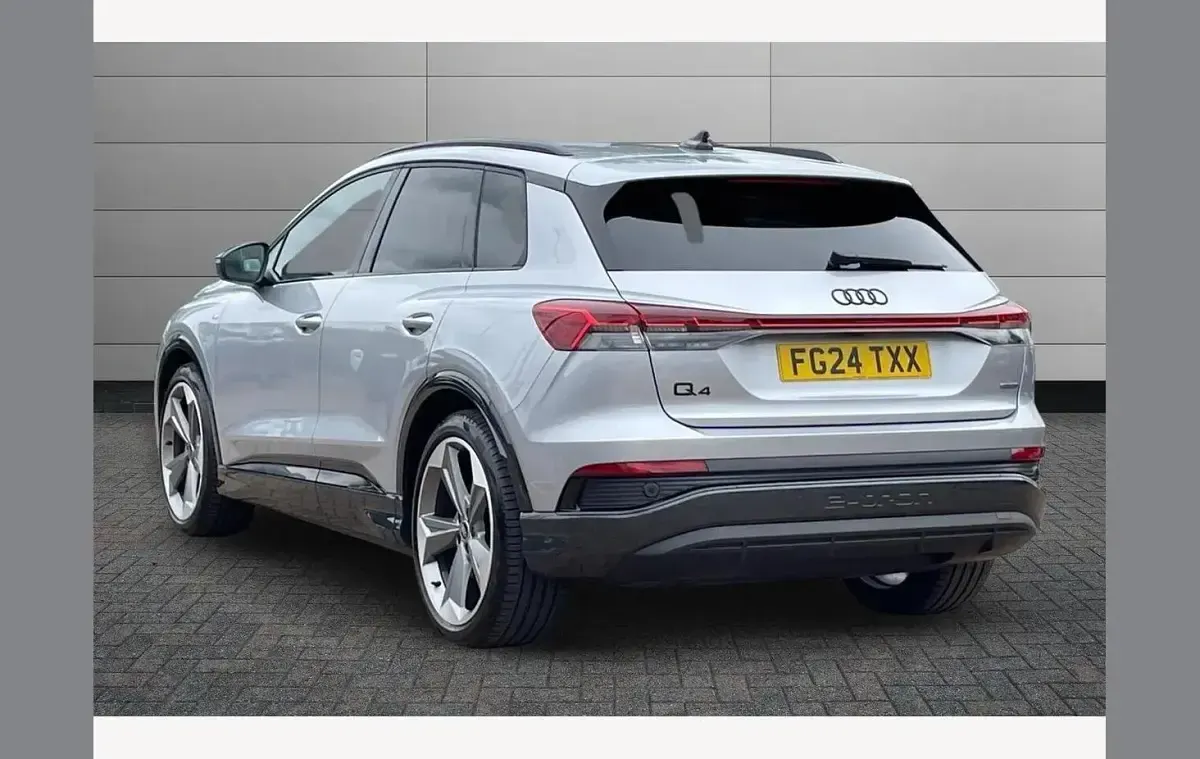 Used Audi Q4 e-tron Black Edition 246 kW (335 HP) 2024 Floret silver SUV