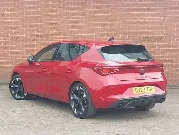 Used Cupra Leon VZ1 245 HP (180 kW) 2023 Red Hatchback