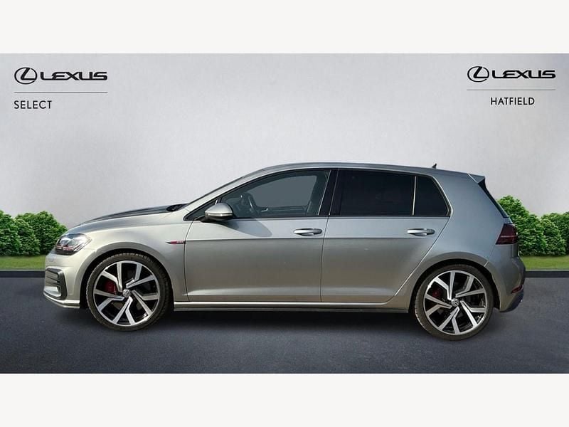 Used VW Golf VII GTI 2020 Silver Hatchback