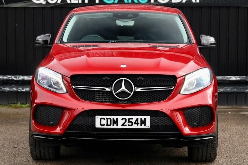 Used Mercedes GLE350 AMG line 2015 Red Coupe