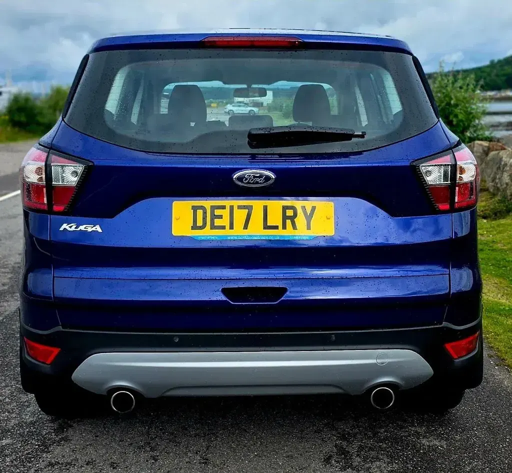 Used Ford Kuga Zetec 120 HP (88 kW) 2017 Blue SUV