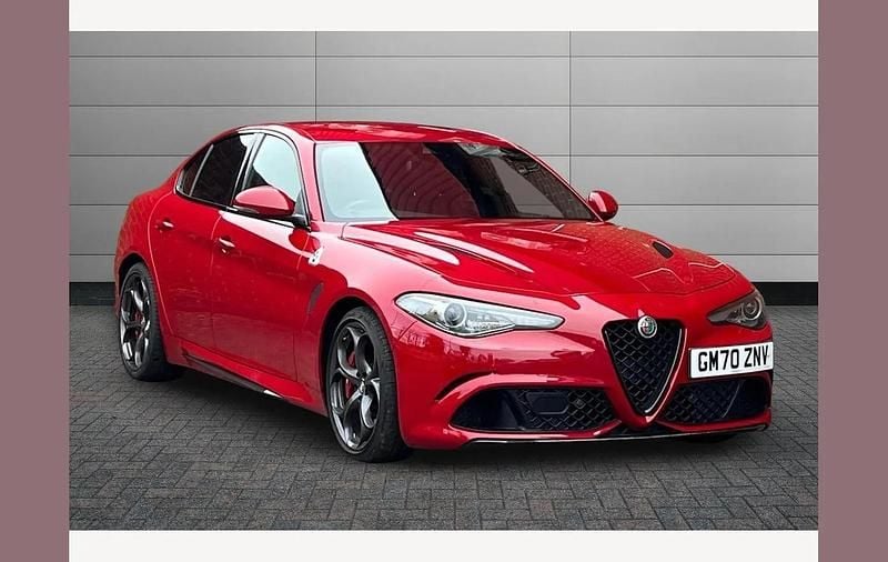 Used Alfa Romeo Giulia Quadrifoglio 510 HP (375 kW) 2020 Red Sedan