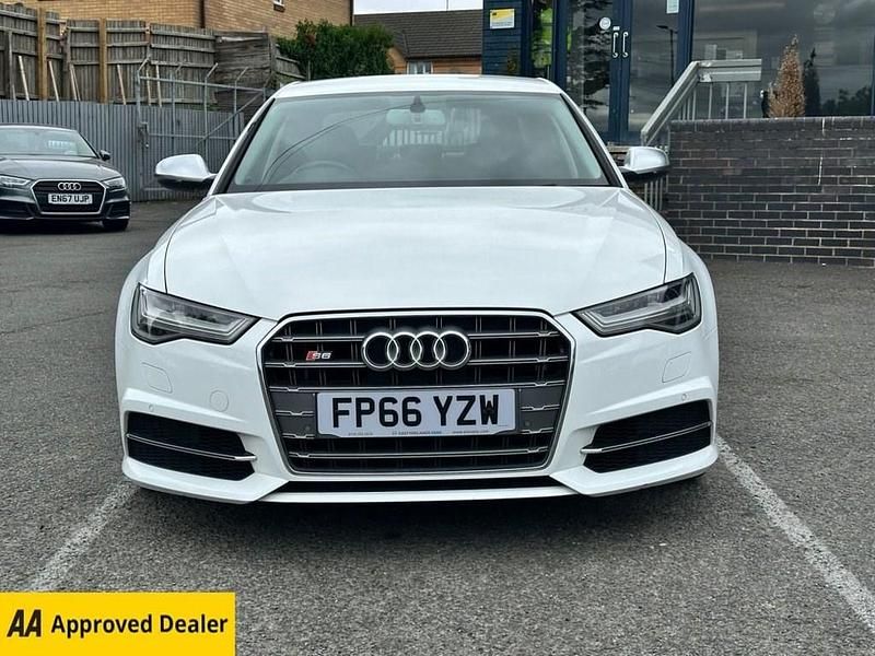 Used Audi S6 Design 450 HP (330 kW) 2016 White Sedan