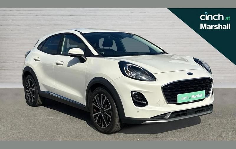White Used 2020 Ford Puma Gen-E Titanium SUV | £13,600 (Good price) - Image 1/4