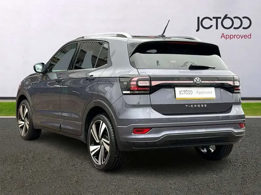 Used VW T-Cross R-line 150 HP (110 kW) 2022 Grey SUV
