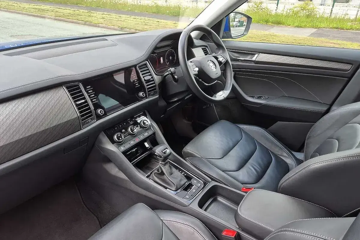 Used Skoda Kodiaq SE L Executive 150 HP (110 kW) 2023 Blue SUV