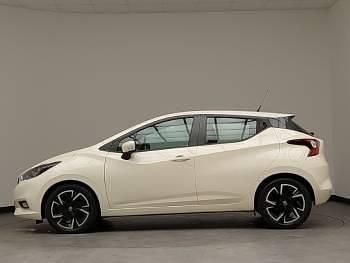 Used Nissan Micra Acenta 92 HP (67 kW) 2022 White Hatchback